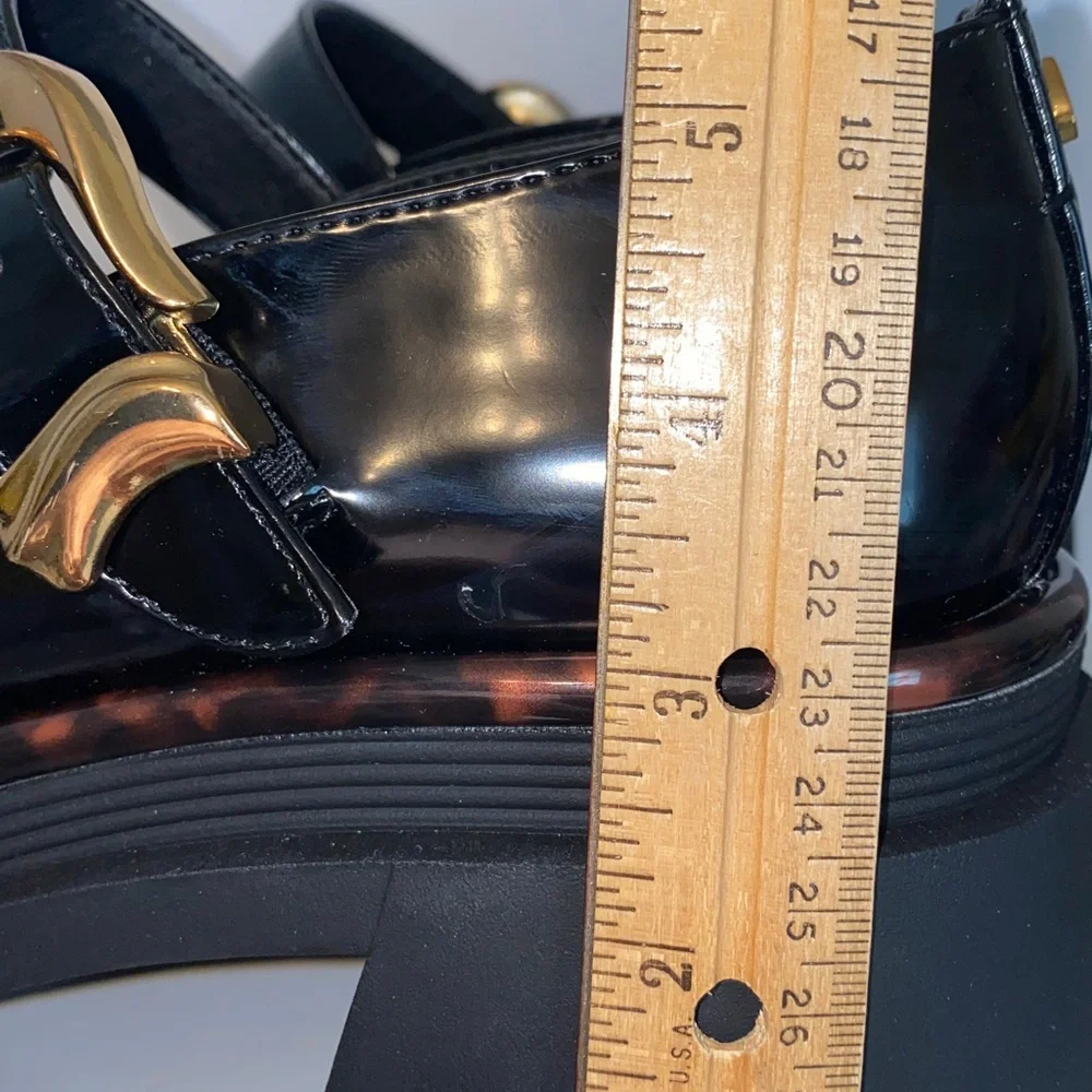 Circus NY by Sam Edelman Nellie Mary Jane Lug Size 8M Chunky Style New In Box - Picture 5 of 8